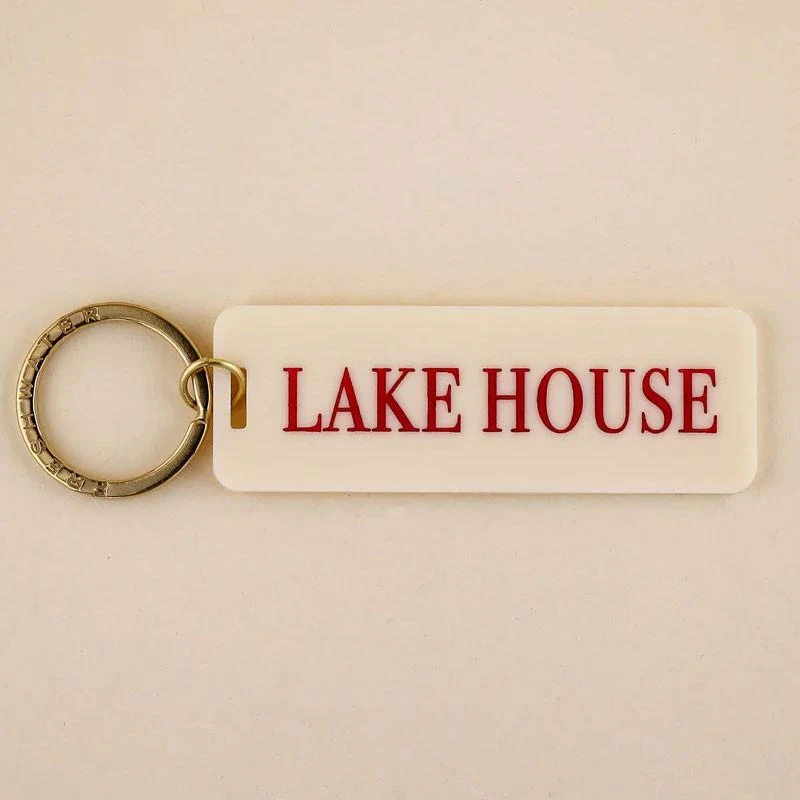  Freshwater Curated Goods Lake House Keychain 