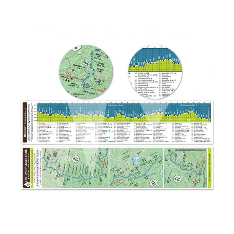Appalachian Trail Conservancy Benton Mackaye Trail Map Set 