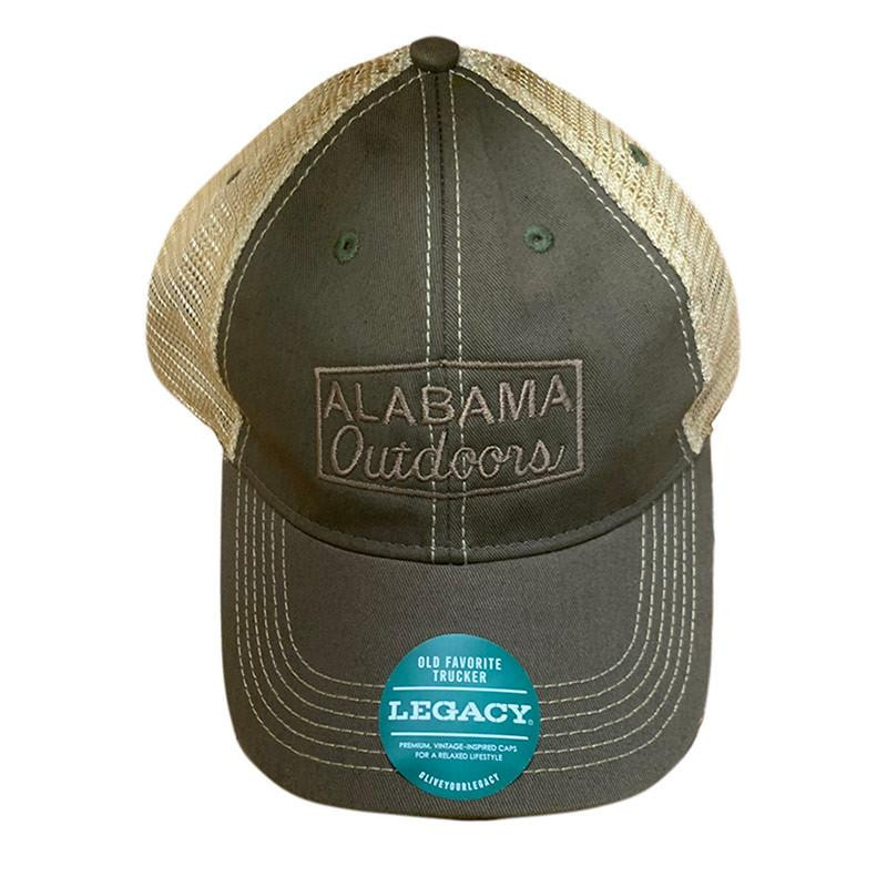 Alabama Outdoors Apparel AL Homegrown Trucker Cap 