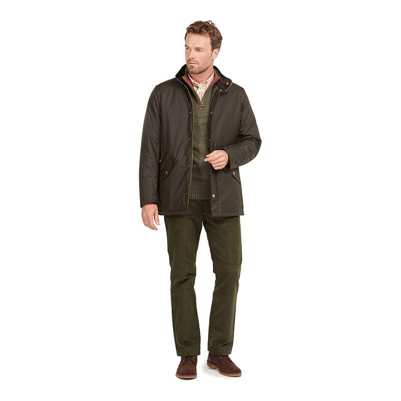  Barbour Men's Prestbury Wax Jacket 