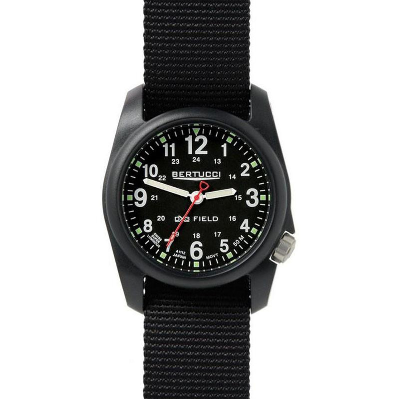 BERTUCCI DX3 フィールドウォッチ ダークオリーブ Bertucci DX3® Field™ Watch - Frank's Sports Shop
