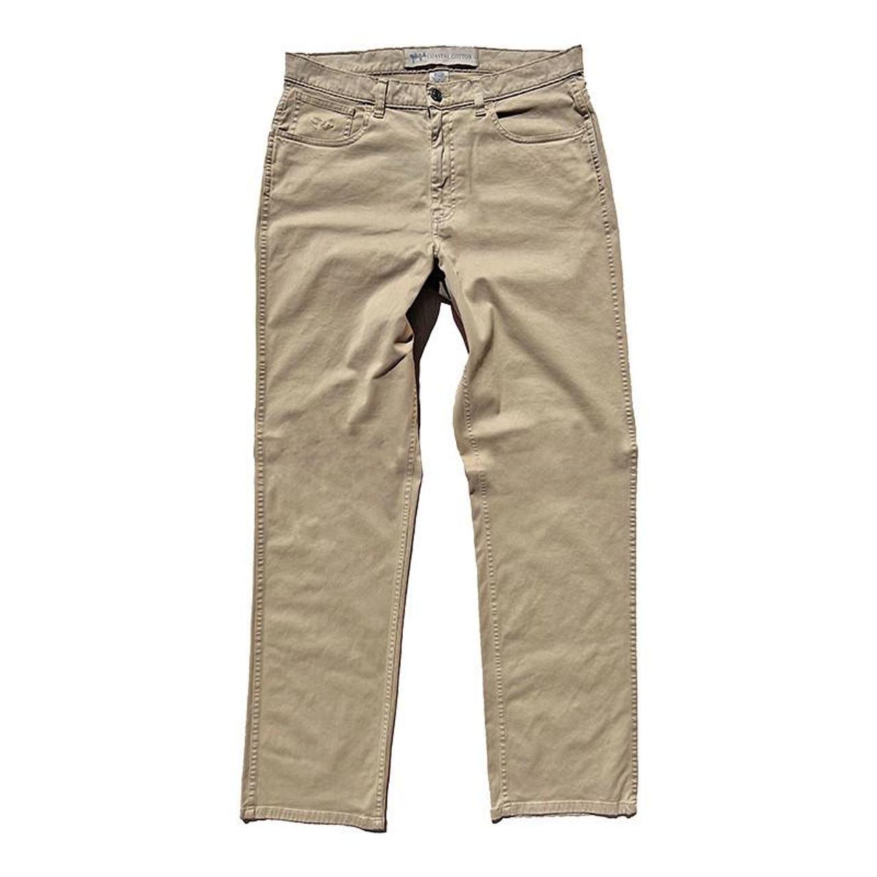 Coastal Cotton Five Pocket Stretch Twill Pant - 30
