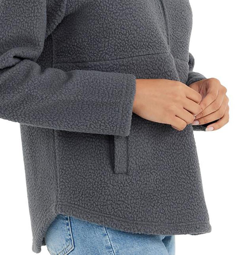 Free Fly Apparel Free Fly Women's Sherpa Fleece Half Zip 