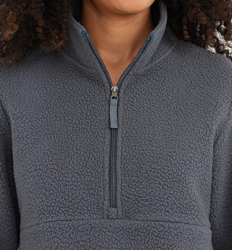 Free Fly Apparel Free Fly Women's Sherpa Fleece Half Zip 