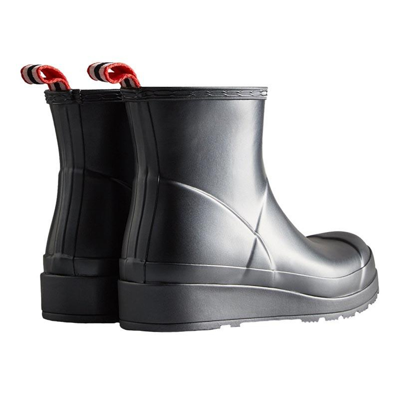 美品 HUNTER ORG PLAY BOOT SHORT NEBULA Hunter Women's Original Nebula Play Short Rain Boot - FREE