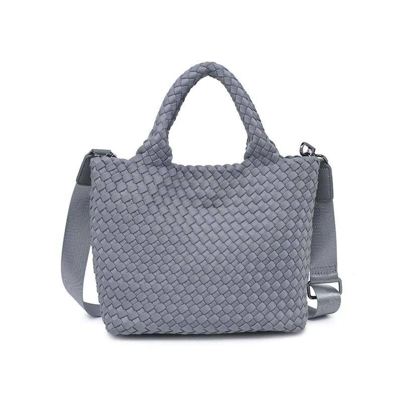 Sol And Selene Women's Sky's The Limit Small Woven Neoprene Tote