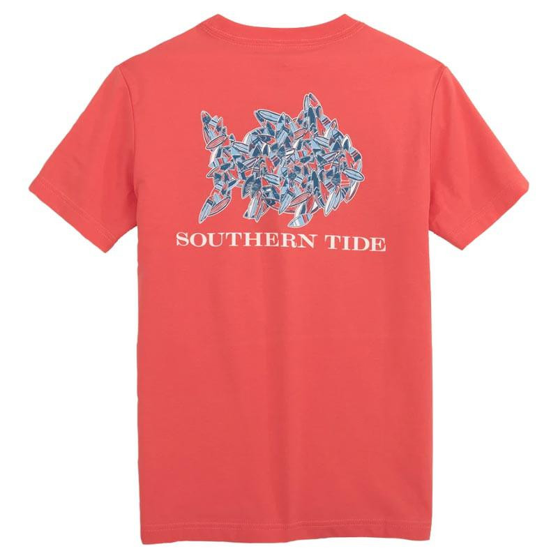  Southern Tide Youth Surfboard Skipjack Tee 