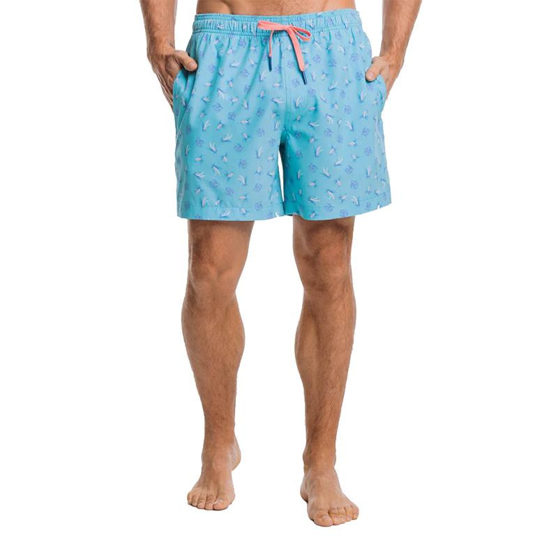  Southern Tide Men's Guy With Allure Swim Trunk 