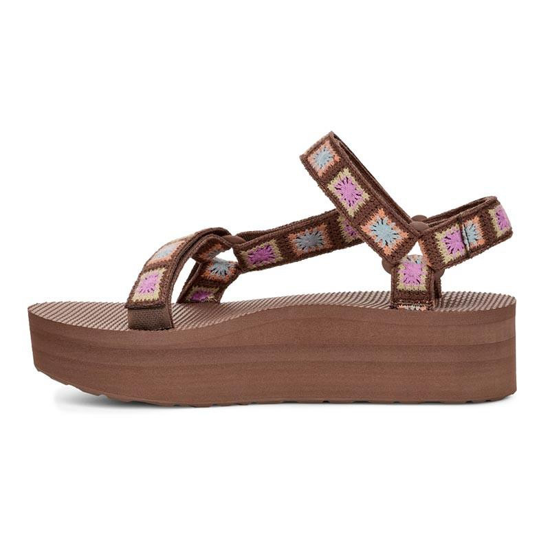  Teva Women's Flatform Universal Crochet 