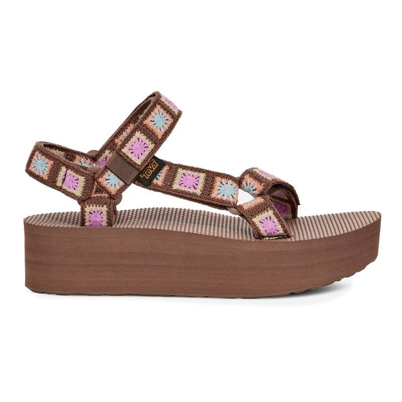  Teva Women's Flatform Universal Crochet 