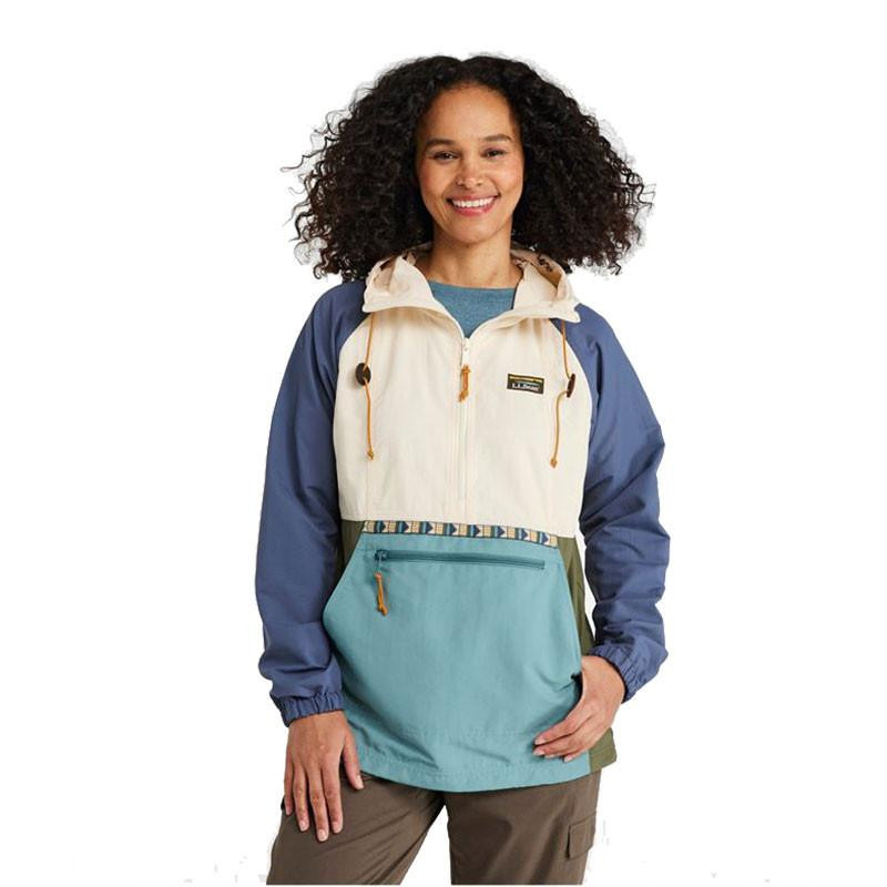  L.L.Bean Women's Mountain Classic Anorak Multi Color 
