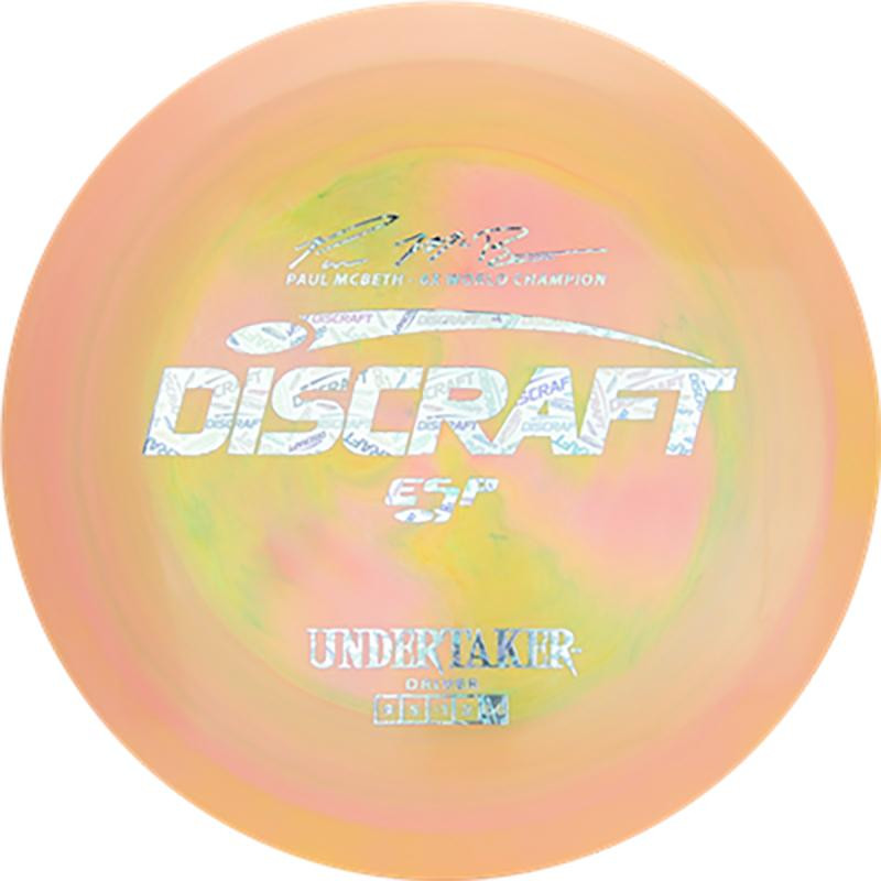 Discraft Disc Golf Discraft Paul McBeth 6X ESP Undertaker Signature Series 