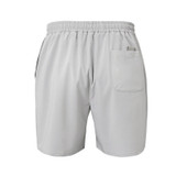 Alabama Outdoors Apparel AOA Men's Everyday Short - 7", white athletic shorts with elastic waistband and side pocket