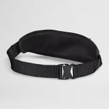 The North Face Sunriser Run Belt Pack, black running belt with adjustable strap and zippered pocket.