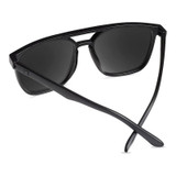Knockaround Brightsides Sunglasses, black sunglasses with dark tinted lenses and a sleek, modern frame design.