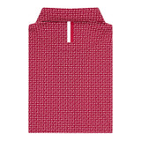 Rhoback Men's Alabama National Titles Performance Polo, red short-sleeve polo shirt covered in a repeating white print of Alabama national championship years, with a classic collar and three-button placket.