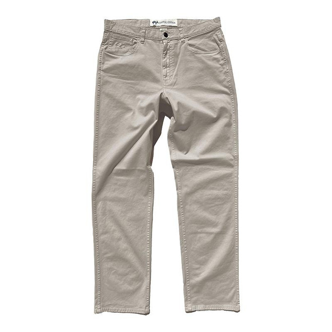 【BAON】Manaco Number Stitch Bermuda Cotton Pants Coastal Cotton Five Pocket Stretch Twill Pant - 30