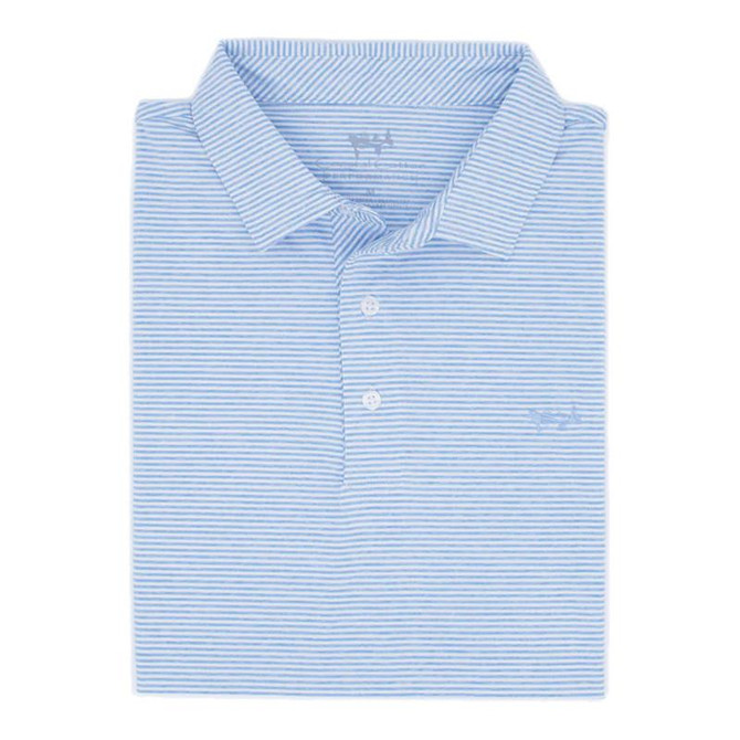 Coastal Cotton Clothing Coastal Cotton Men's Stripe Performance Polo 