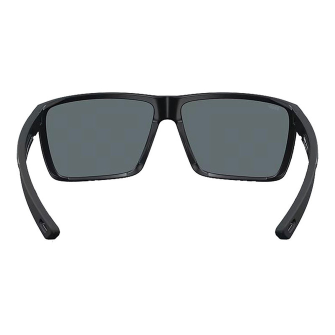 Costa Del Mar Rincon II Sunglasses, black frame sunglasses with dark polarized lenses.