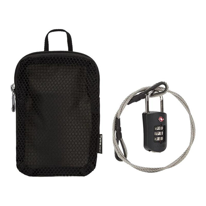  PacSafe 1000 Combination Lock With Steel Cable 