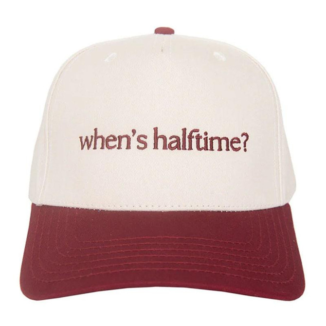  Katydid When's Halftime? Two-Toned Vintage Hat 