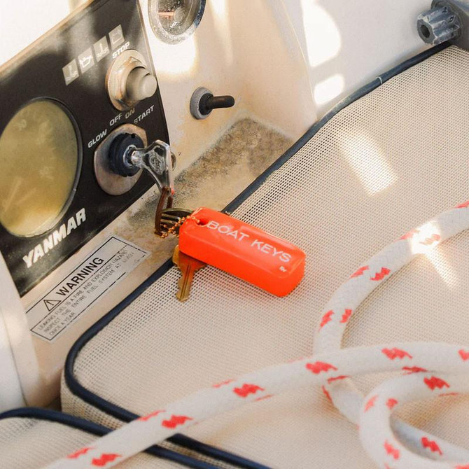 Freshwater Curated Goods Boat Keys Floating Keychain 