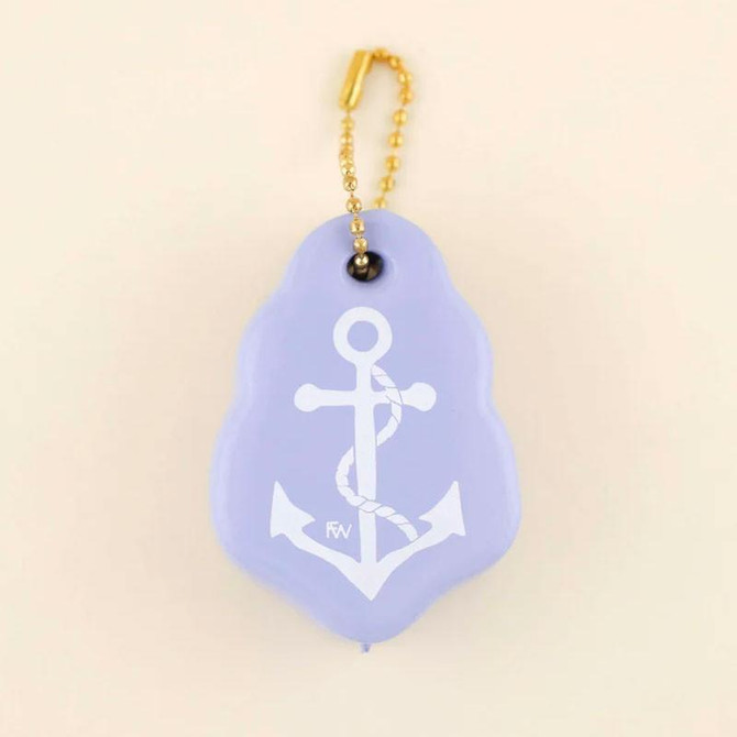  Freshwater Curated Goods Anchor Floating Keychain 