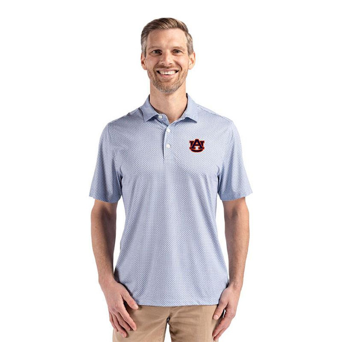  Cutter & Buck Men's Auburn Diamond Dot Performance Polo 