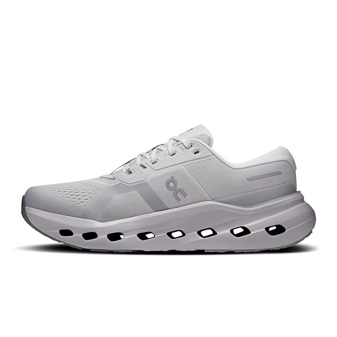 On Cloudrunner 3 Men's Running Shoes, white athletic sneaker with cushioned sole and breathable mesh upper