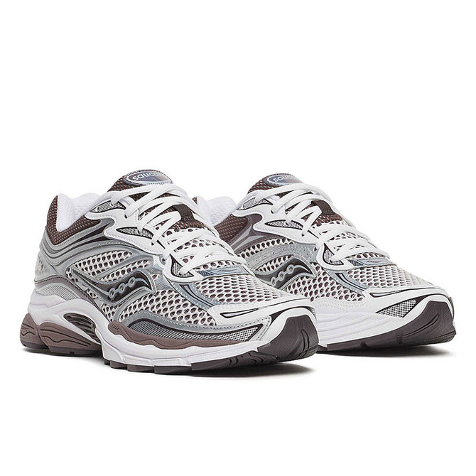 Saucony Unisex Progrid Omni 9, athletic running shoes with breathable mesh upper, cushioned sole, and supportive design for optimal performance.