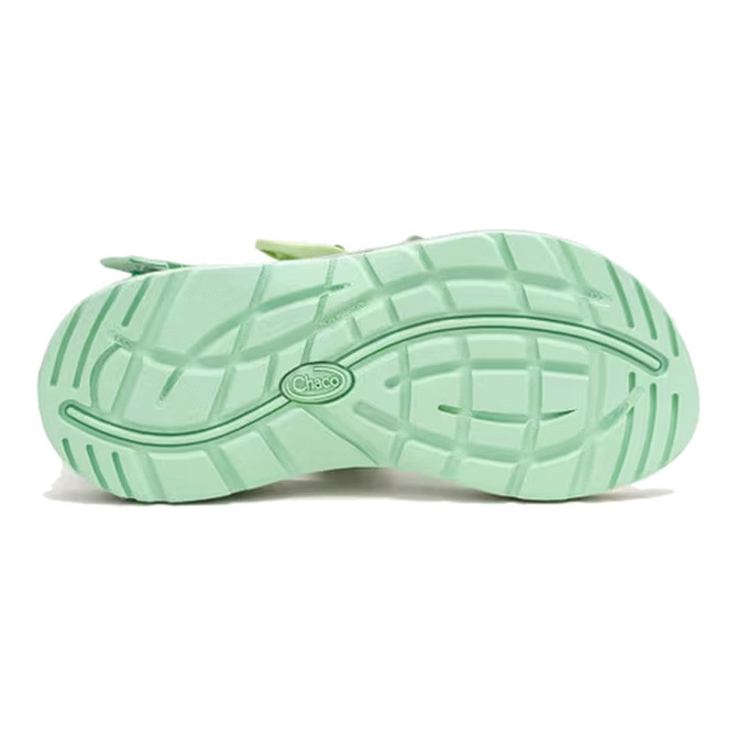 Chaco Sandals, Chaco Women's Z Cloud sandal shown from the bottom highlighting the textured sole and tread pattern.