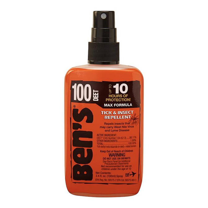 Ben's Tick & Insect Repellents Ben's 100 Tick & Insect Repellent 3.4 oz Pump Spray 
