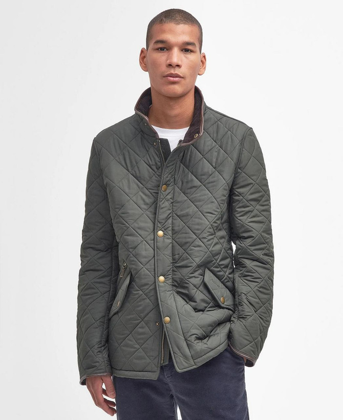  Barbour Men`s Powell Quilted Jacket 