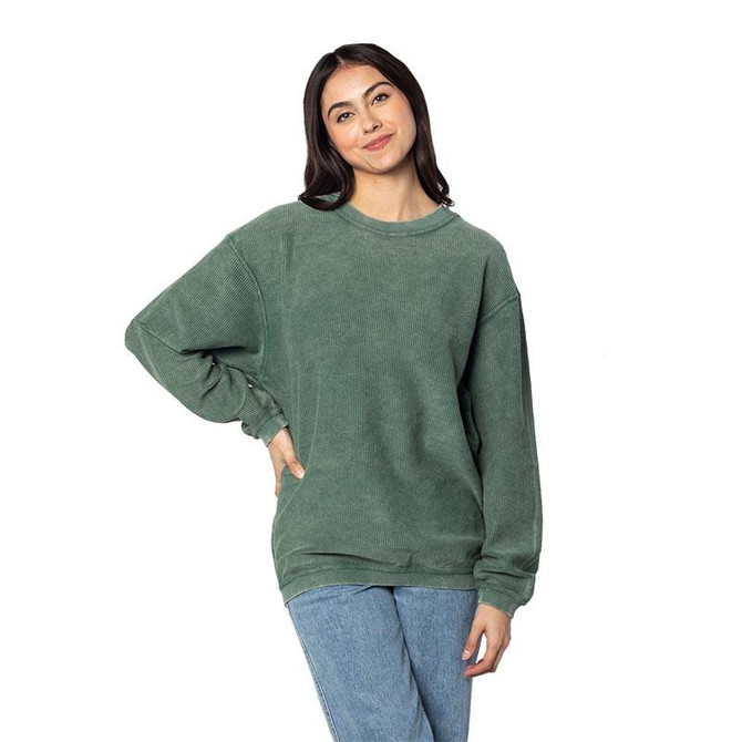 chicka-d Chicka-D Women's Corded Crew 