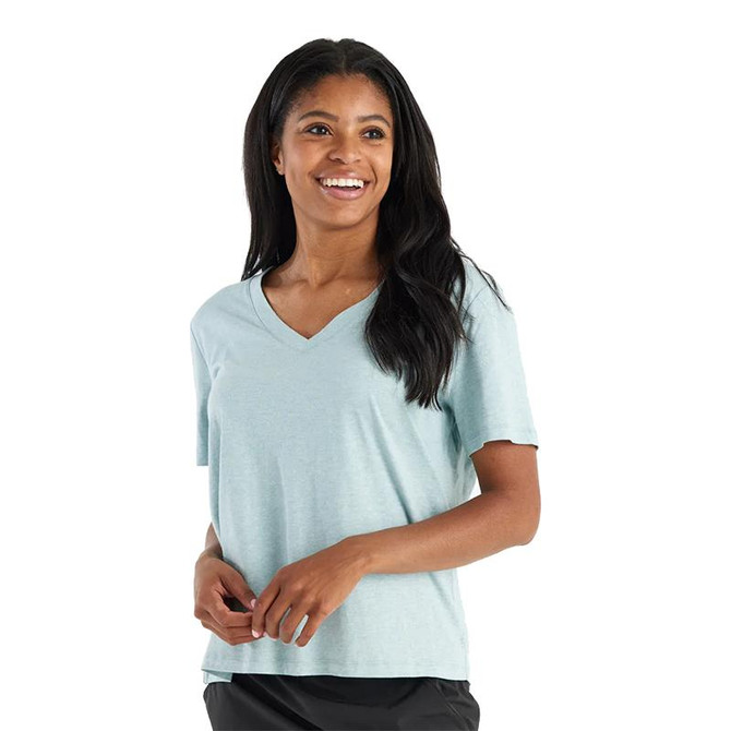 Free Fly Apparel Free Fly Women's Bamboo Heritage V Neck Tee 