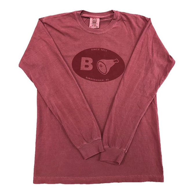 Original B'ham Original B'Ham Comfort Color Long Sleeve Tee 