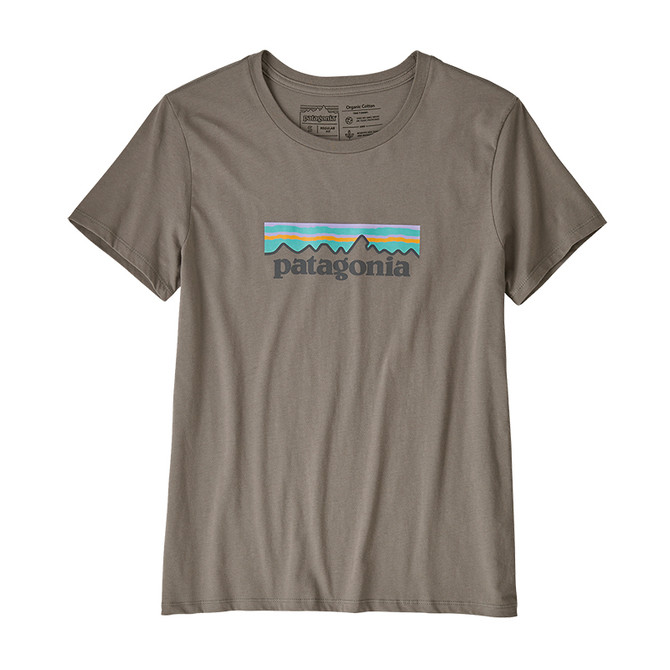 Patagonia Women's Pastel P-6 Logo Organic Crew T-Shirt