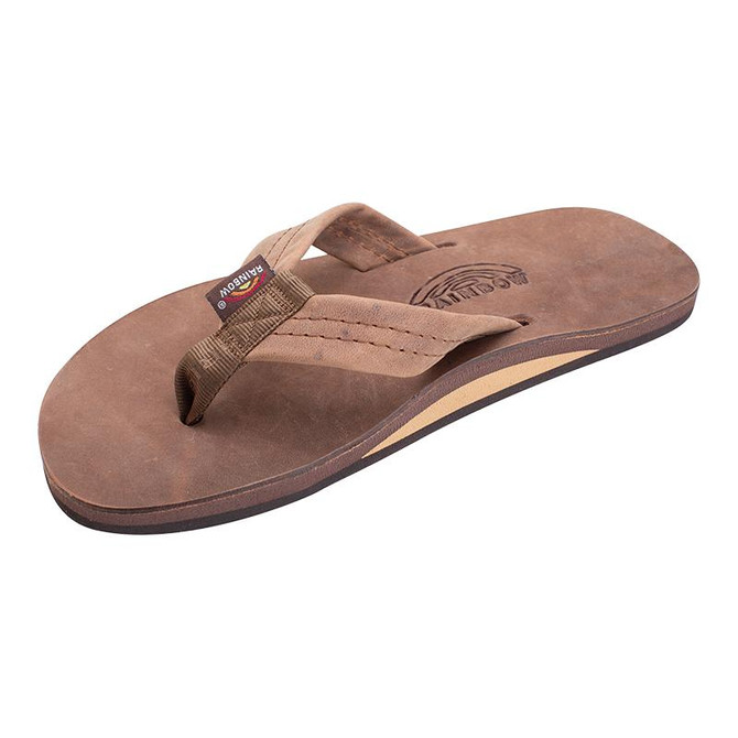靴 Rainbow Sandals SINGLE LAYER LUXURY Rainbow Men's Single Layer Luxury Leather