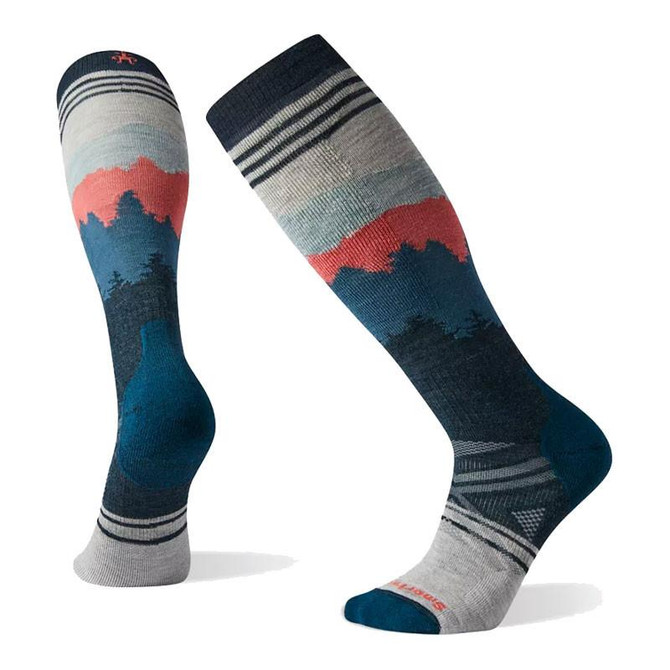  Smartwool Phd Ski Medium Alpenglow Pattern 