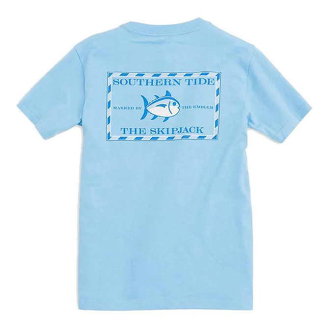  Southern Tide Youth Short Sleeve Classic Skipjack Tee 