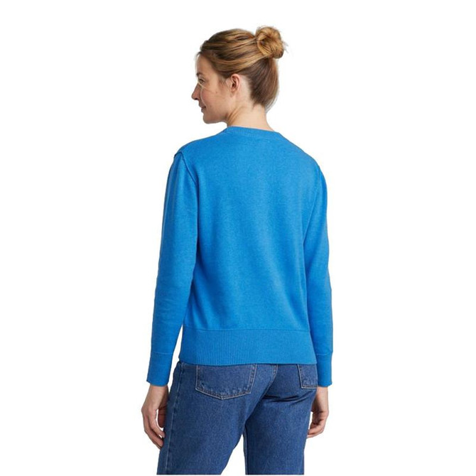  L.L.Bean Women's Cotton/Cashmere Crewneck Sweater 