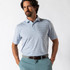  Duck Head Men's Short-Sleeve Long Drive Davis Stripe Performance Polo 
