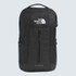 The North Face Lichen Daypack, black outdoor backpack with multiple compartments and the logo on the front.