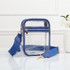  Queens Designs Game Day Stadium Square Clear Bag 