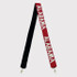 Queens Designs Game Day Beaded Straps, beaded straps with 'ALABAMA' text in red and white, designed for supporting sports teams.