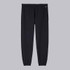 Vuori Women's Halo Modern Sweatpant, black athletic joggers with elastic waistband and cuffs.