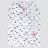 Rhoback Men's Short Sleeve Print Performance Polo, white shirt with golf cart and beverage print design.