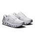 On Cloudrunner 3 Women's Running Shoes, white athletic shoes with breathable mesh uppers and cushioned midsoles designed for comfort and performance in running.