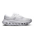 On Cloudrunner 3 Women's Running Shoes, white athletic running shoes with a cushioned sole and breathable mesh upper for comfort and performance.