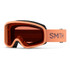 Smith Optics Smith Vogue Ski Goggles, orange frame with tinted lenses and adjustable strap.